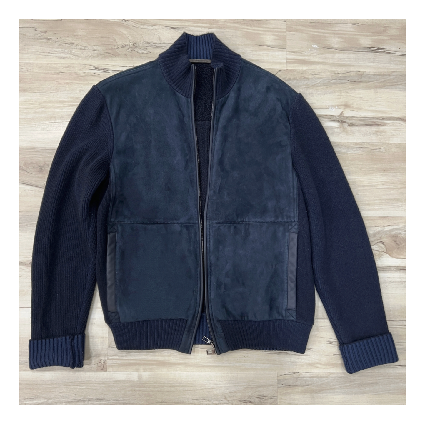 Loro Piana Shearling Cashmere Bomber Jacket