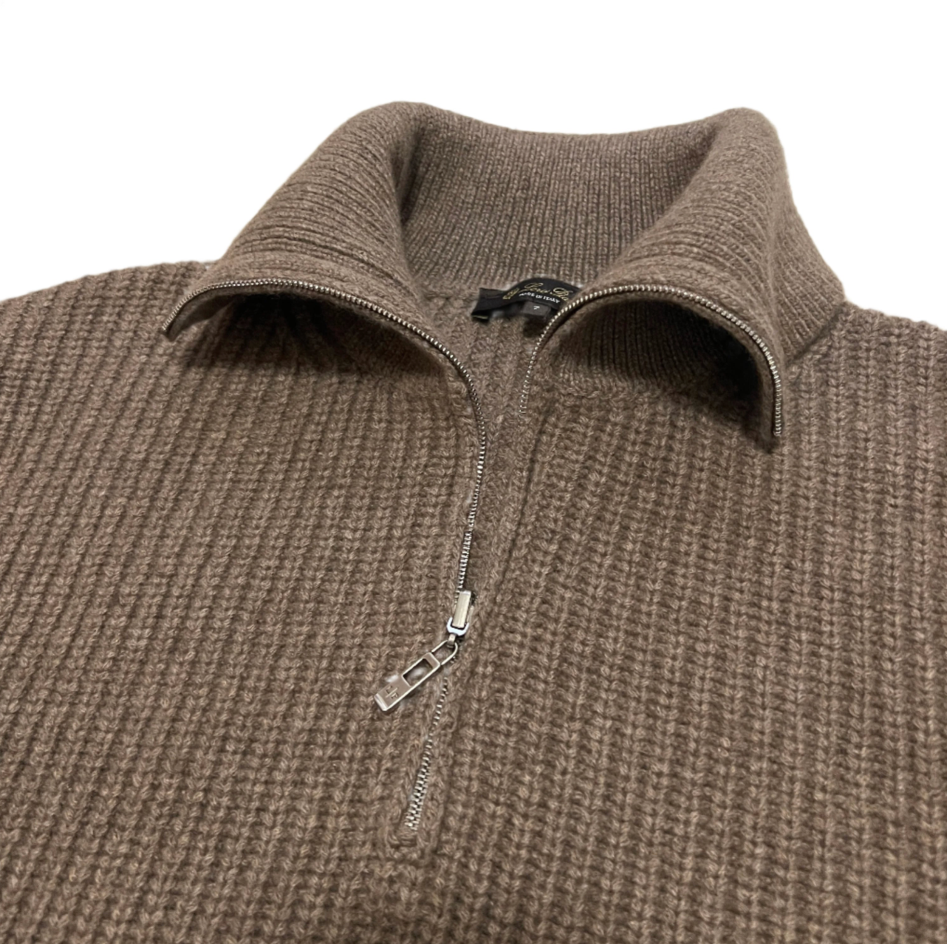 Loro Piana Cashmere Bulky Halfneck Sweater