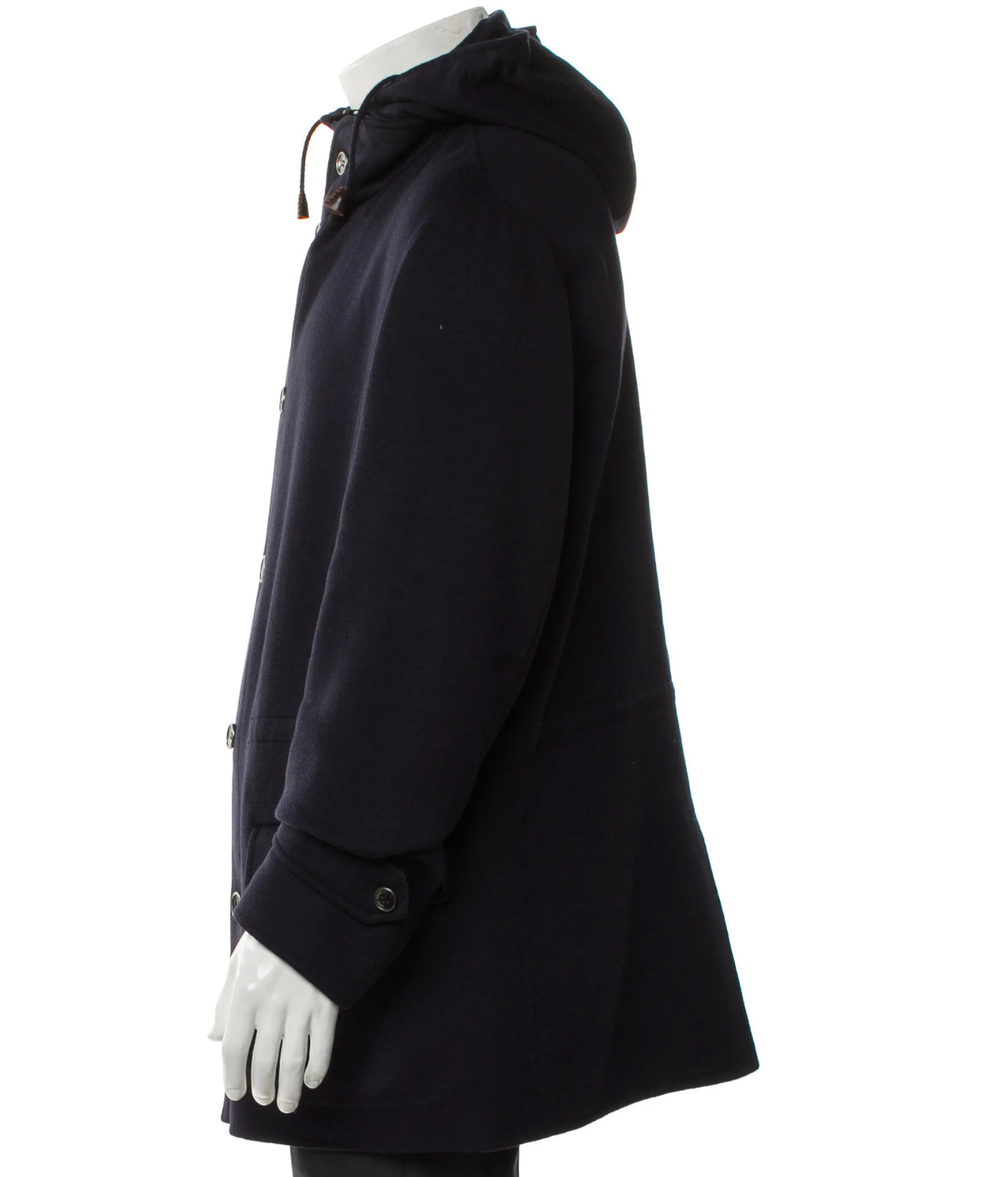 Loro Piana Baby Cashmere Hooded Coat (XL)