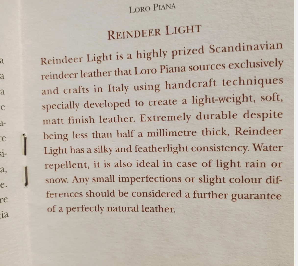 Loro Piana Castorino Fur-Lined Reindeer Leather Jacket (XL)