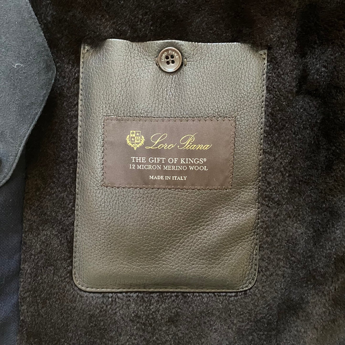 Loro Piana Gift of Kings Mink Lined Roadster Jacket