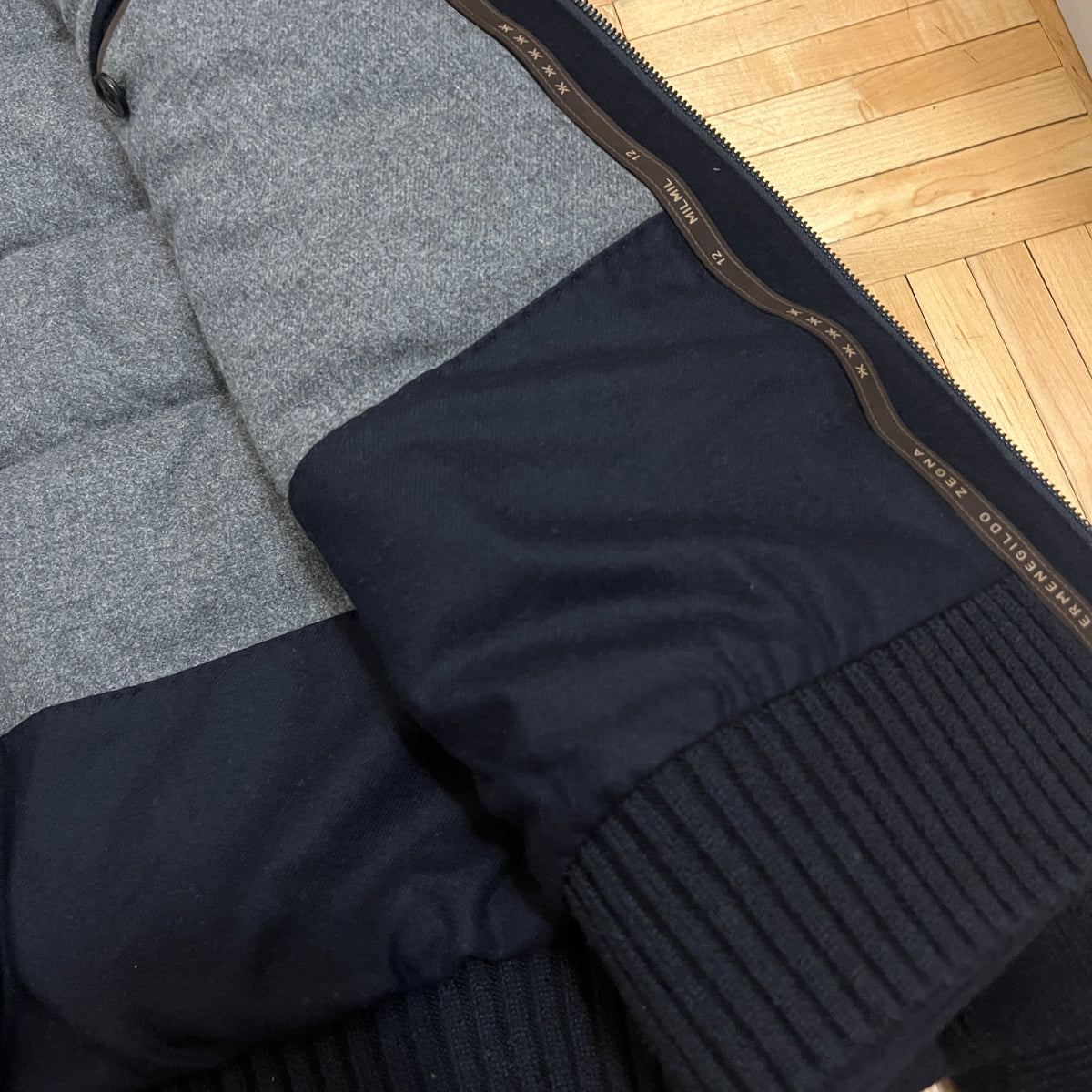 Zegna 12milmil12 Wool Hybrid Down Jacket