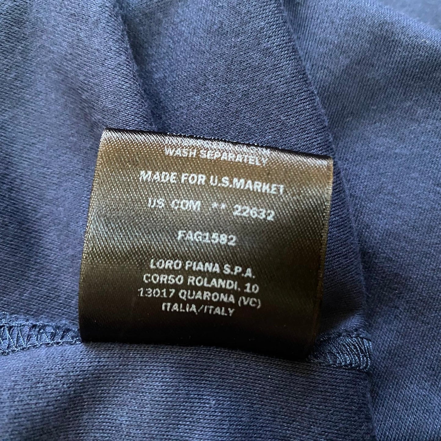 Loro Piana Limited Edition Ryder Cup 1/4 Zip Sweater