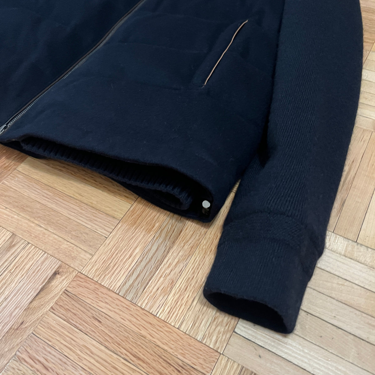 Zegna 12milmil12 Wool Hybrid Down Jacket