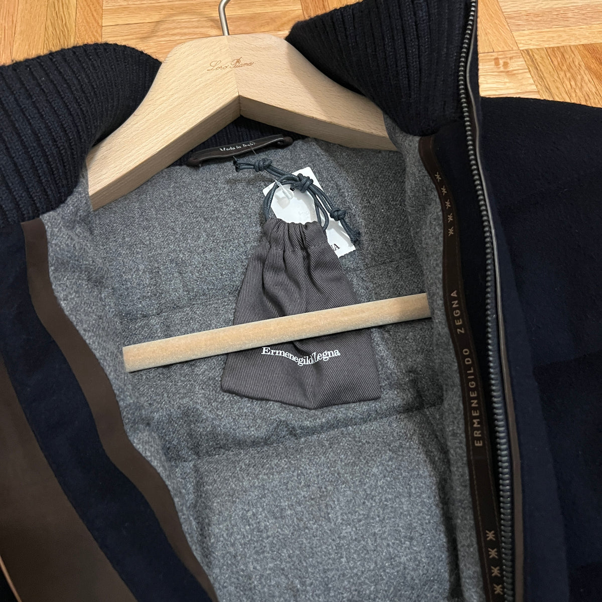 Zegna 12milmil12 Wool Hybrid Down Jacket