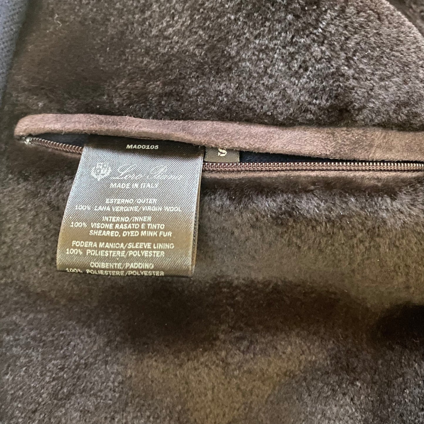 Loro Piana Gift of Kings Mink Lined Roadster Jacket