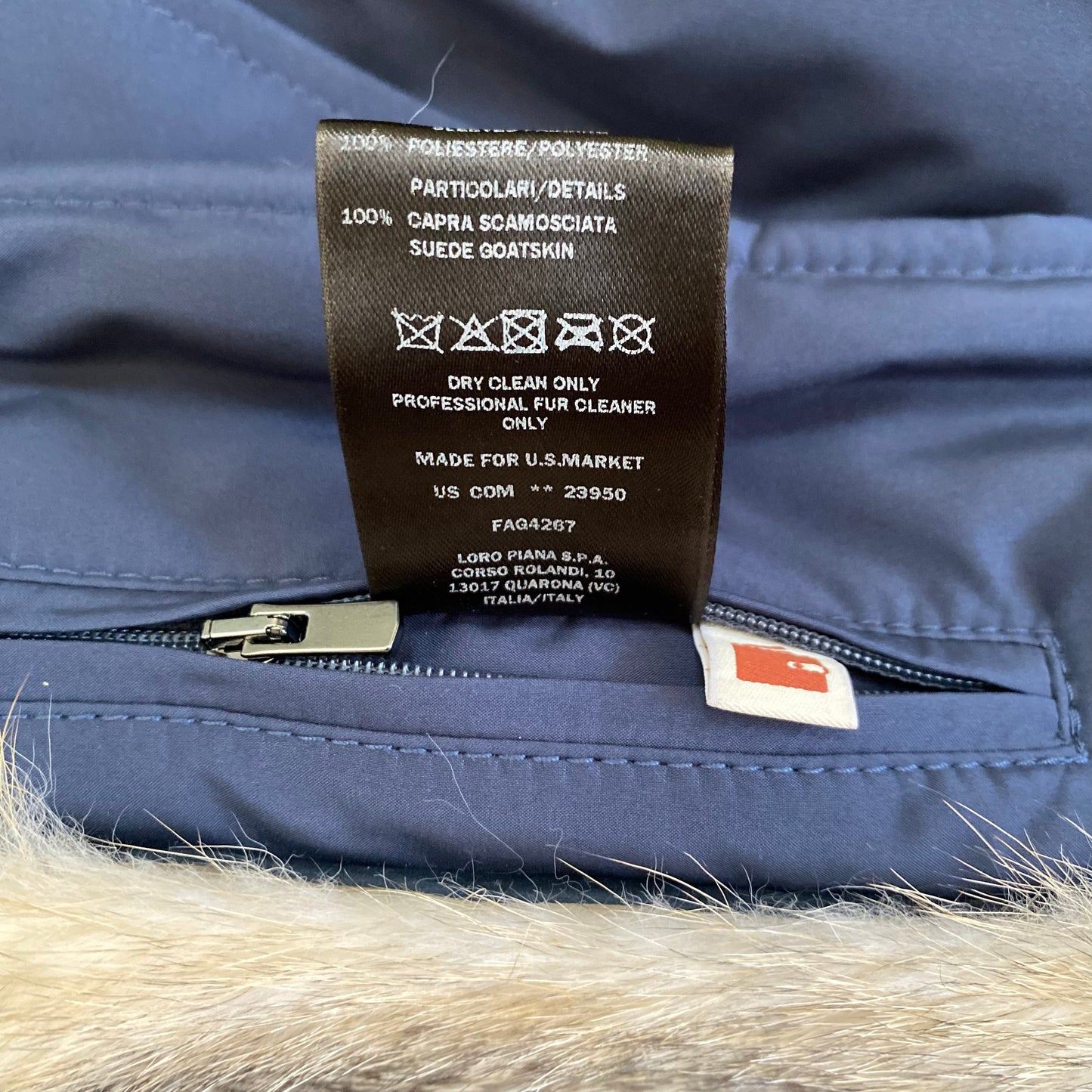 Loro Piana Fox Fur Storm System Parka