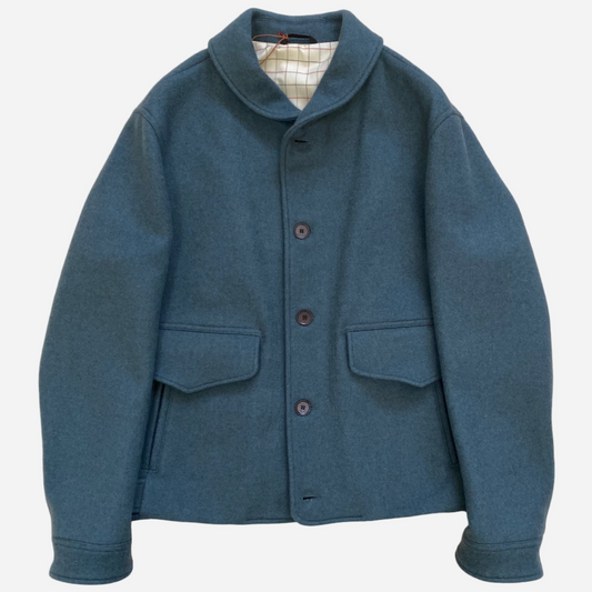 Loro Piana Cashmere Button Up Bomber Jacket