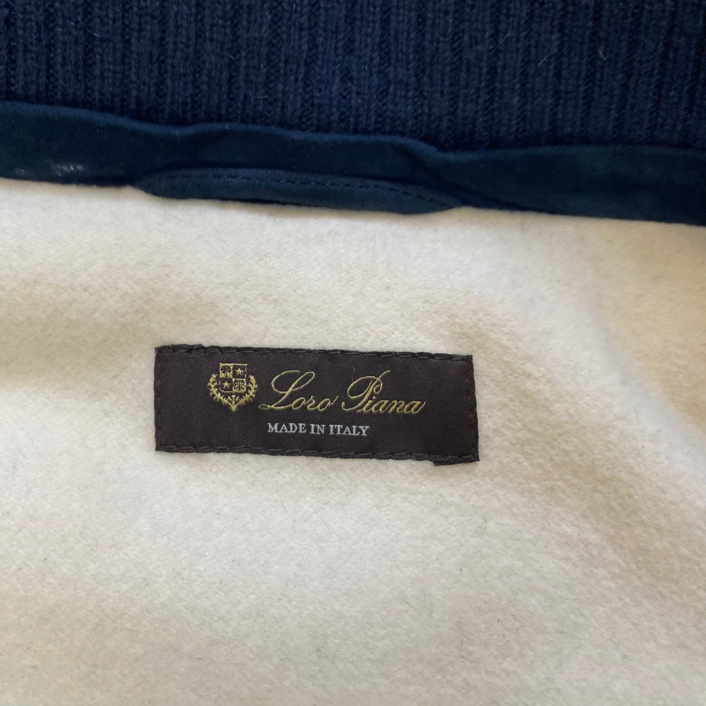 Loro Piana Suede Padded Vest