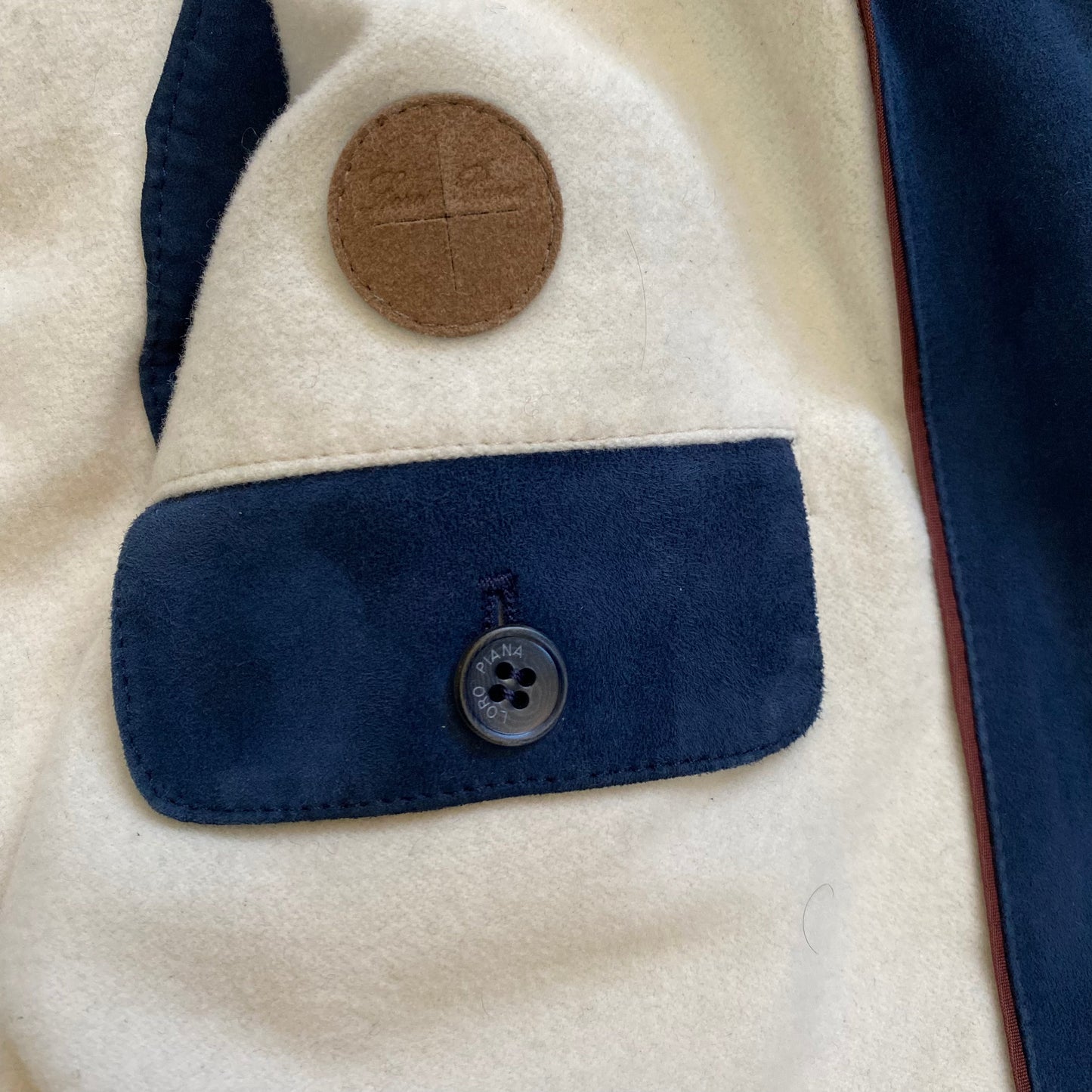 Loro Piana Suede Padded Vest