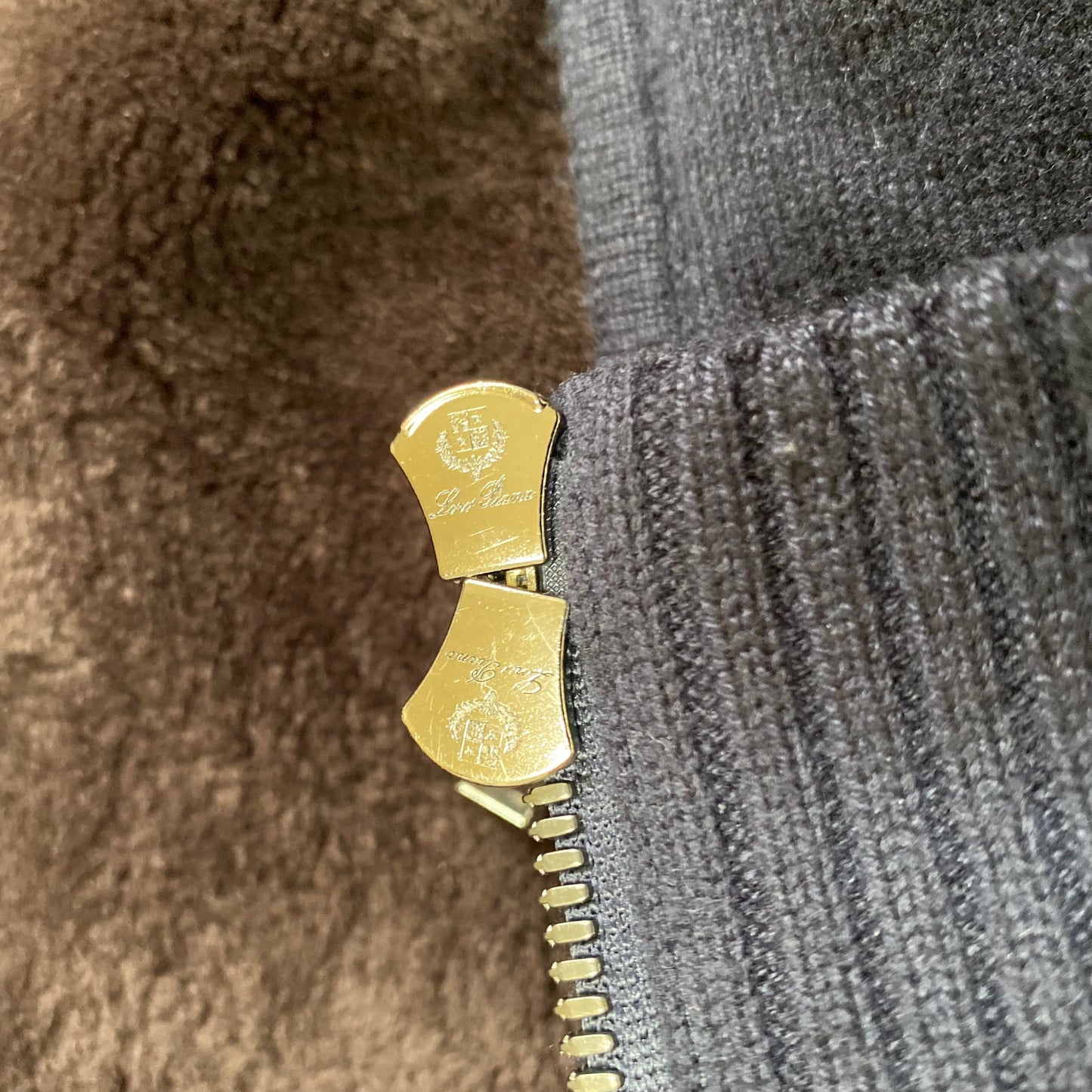 Loro Piana Baby Cashmere Castorino Fur Lined Jacket