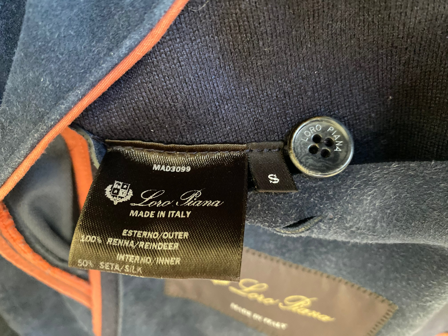 Loro Piana Reindeer Suede Bomber Jacket w/ Cashmere Lining