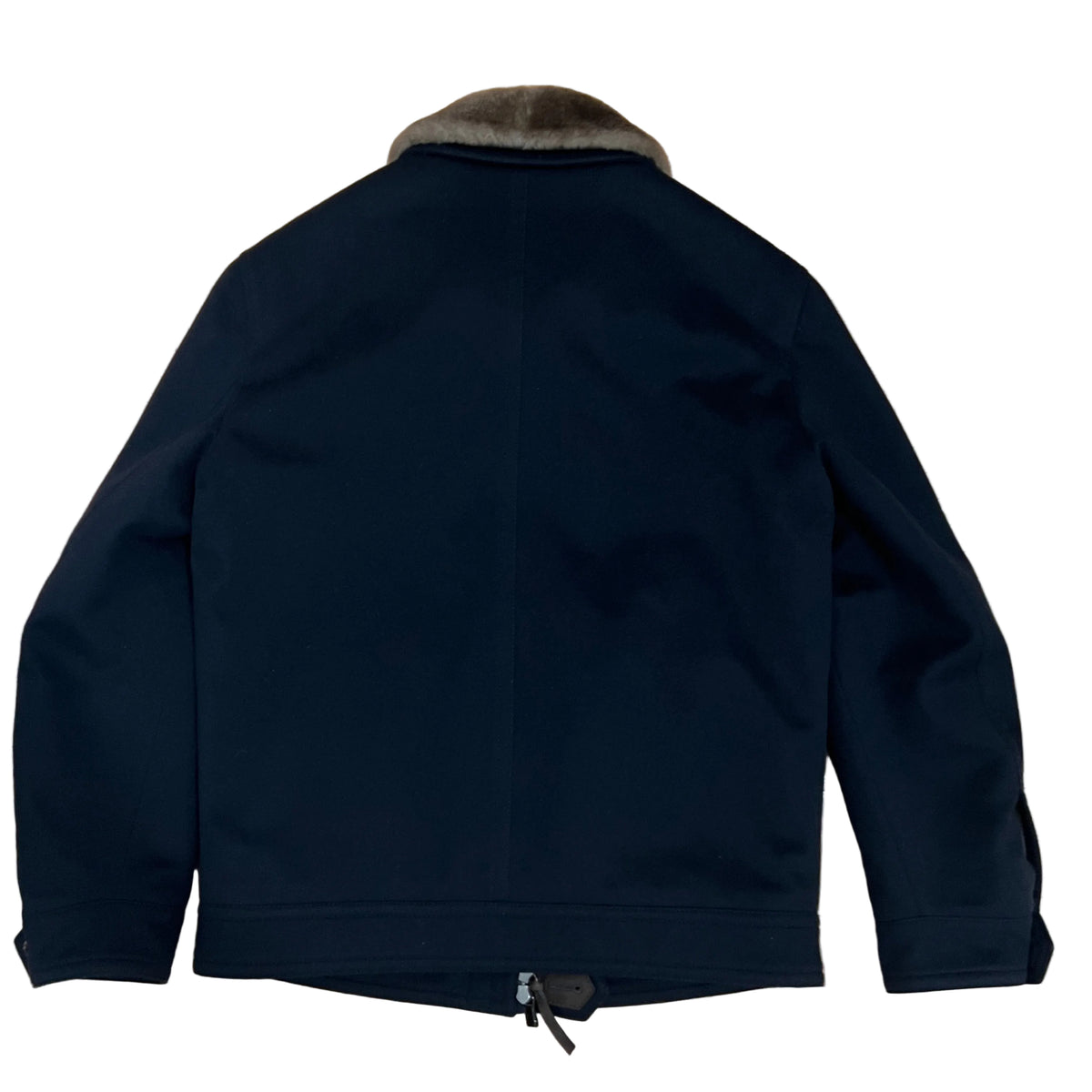 Zegna Castorino Fur Lined Cashmere Bomber Jacket