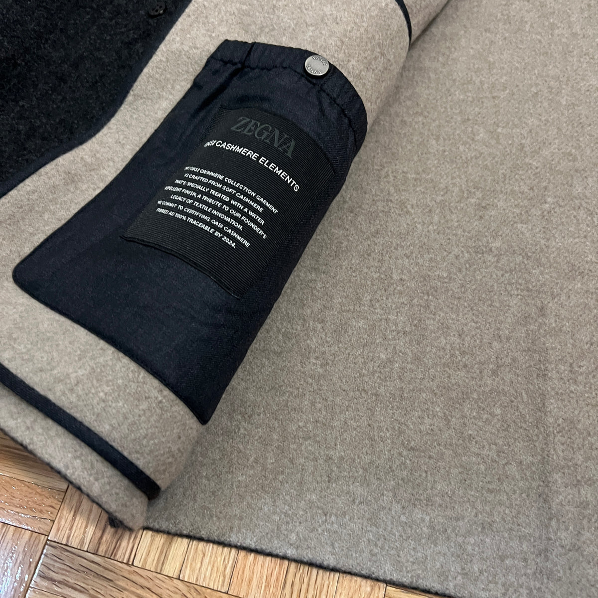Zegna Oasi Cashmere Jersey Jacket
