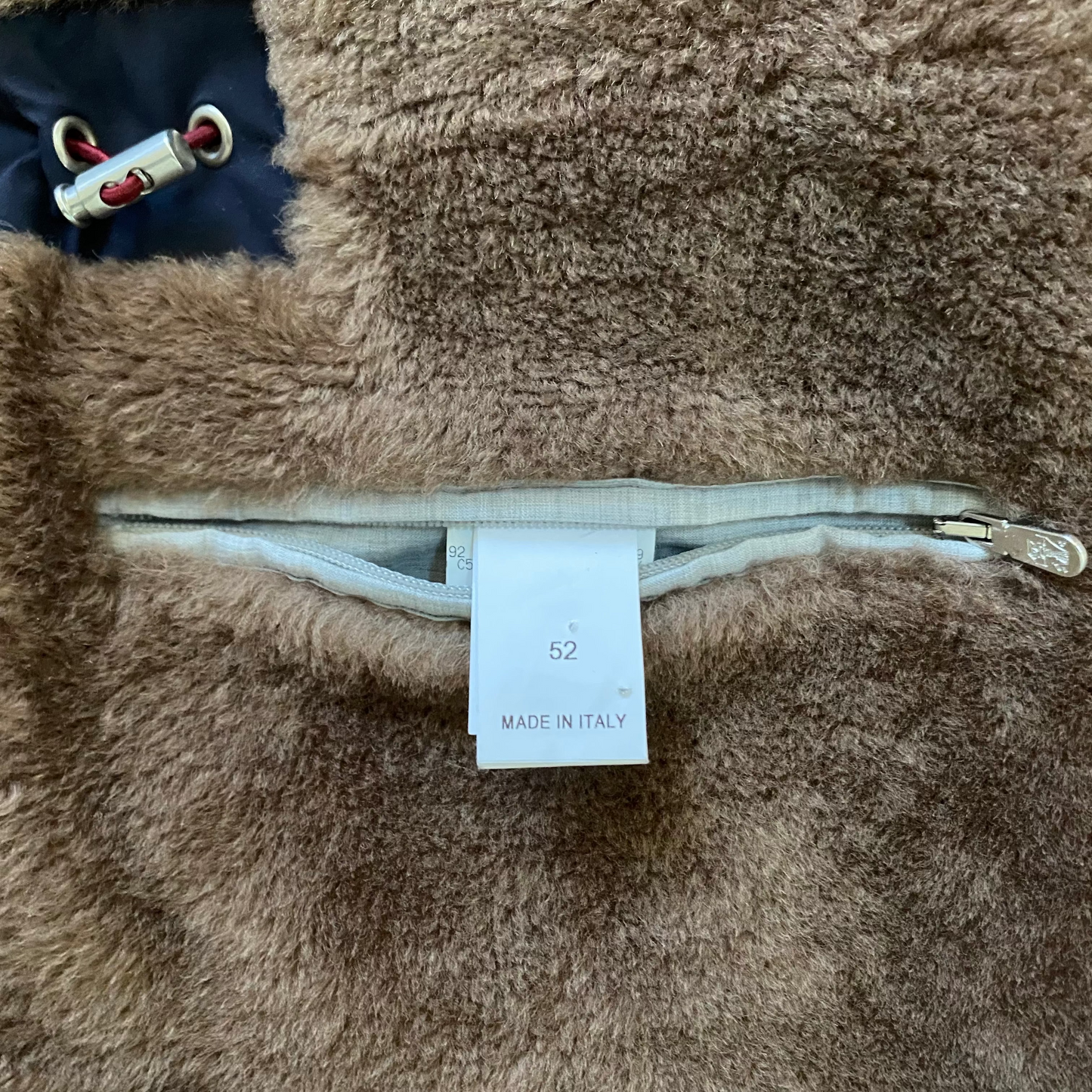 Brunello Cucinelli Shearling Fur Lined Coat