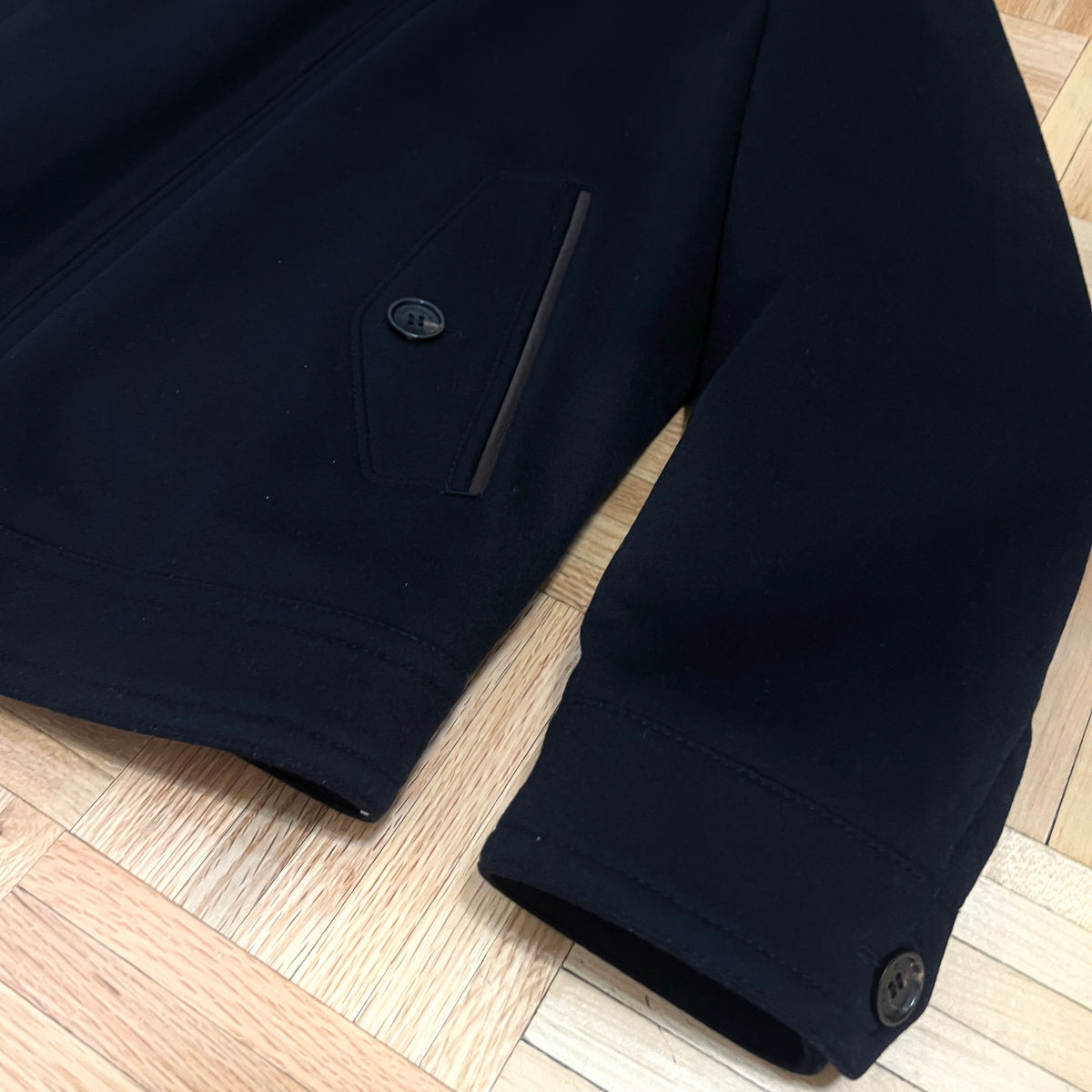 Zegna Castorino Fur Lined Cashmere Bomber Jacket