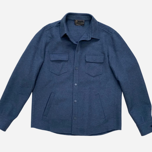 Loro Piana Vicuna Baby Cashmere Blend Overshirt Jacket