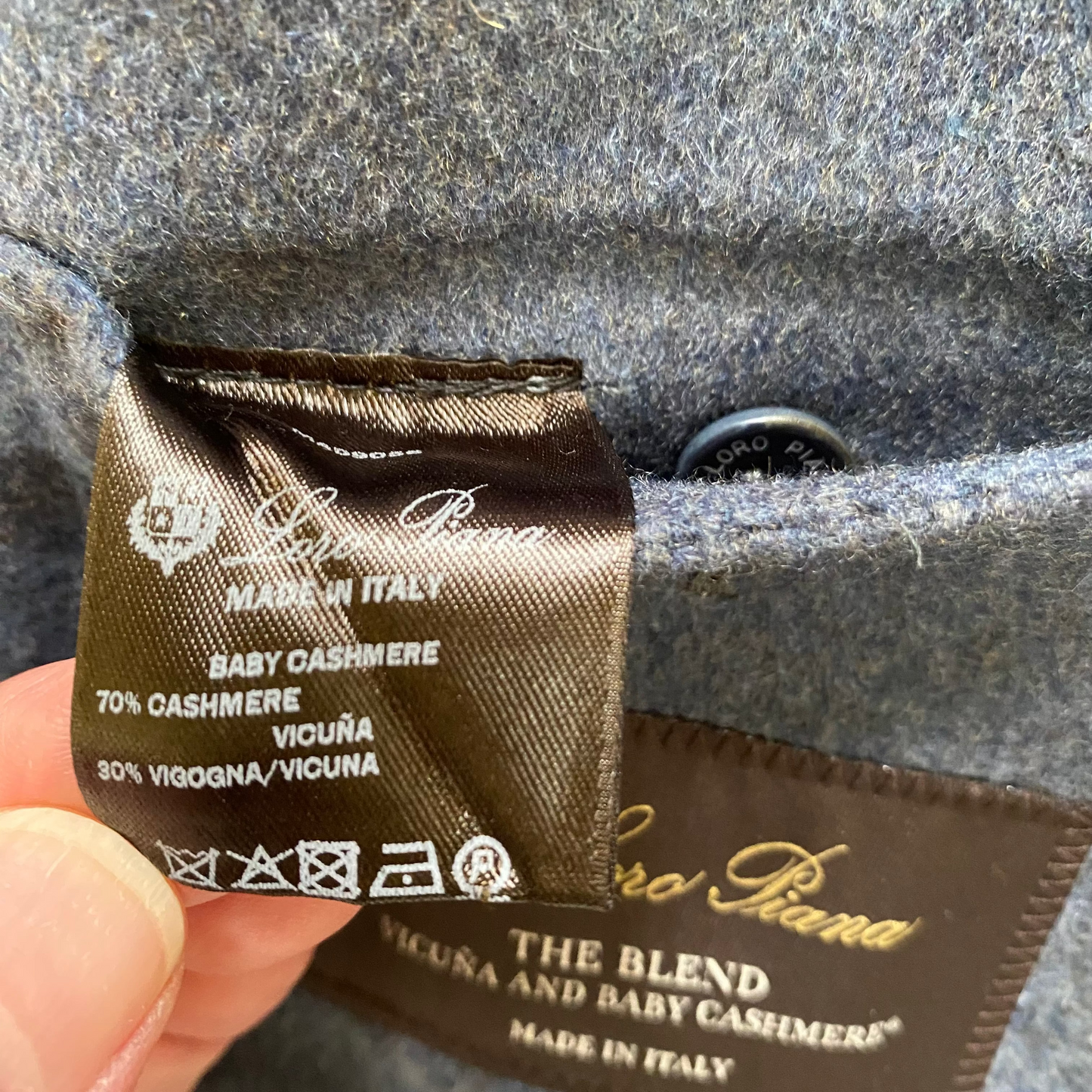 Loro Piana Vicuna Baby Cashmere Blend Overshirt Jacket