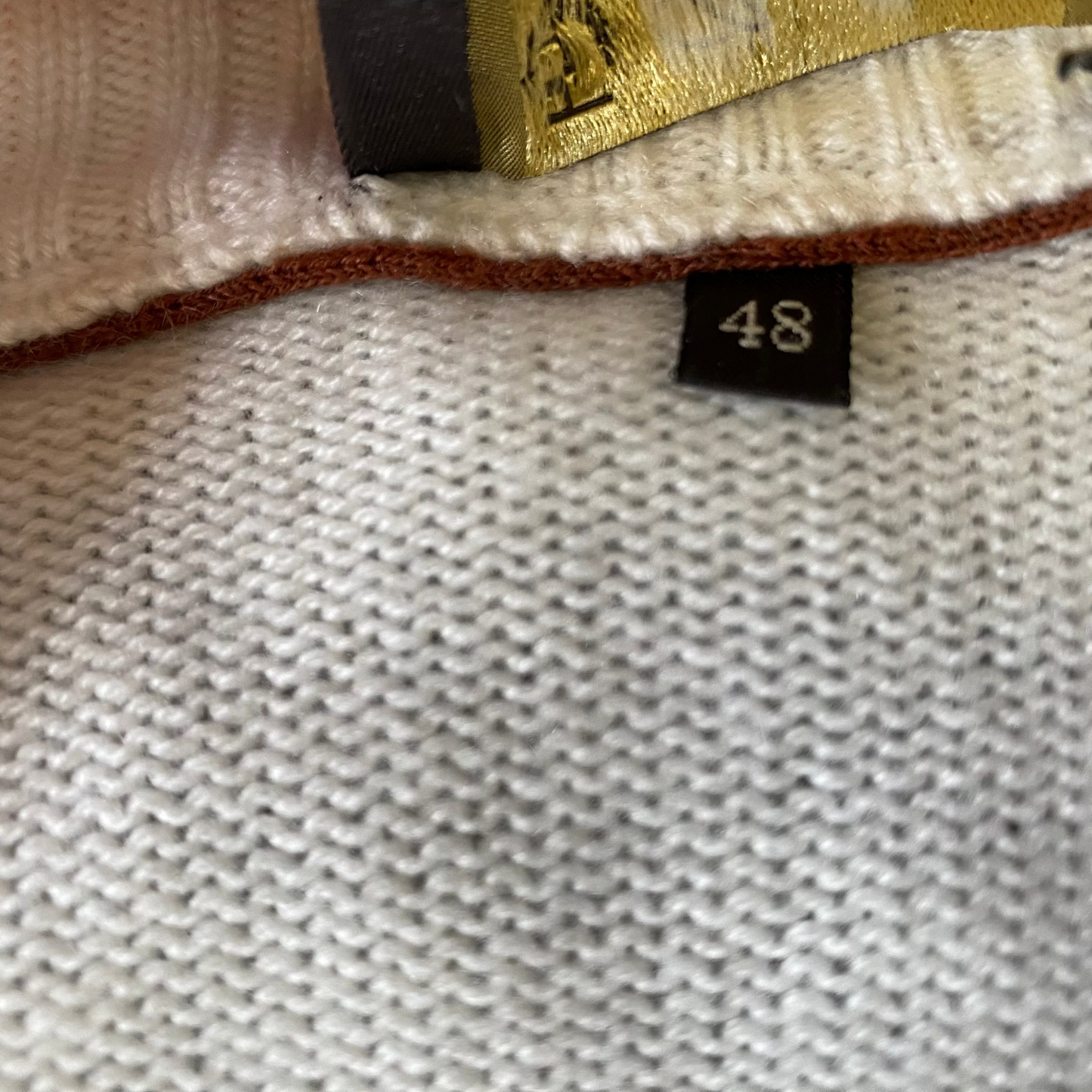 Loro Piana "University" Cashmere Intarsia Crewneck Sweater