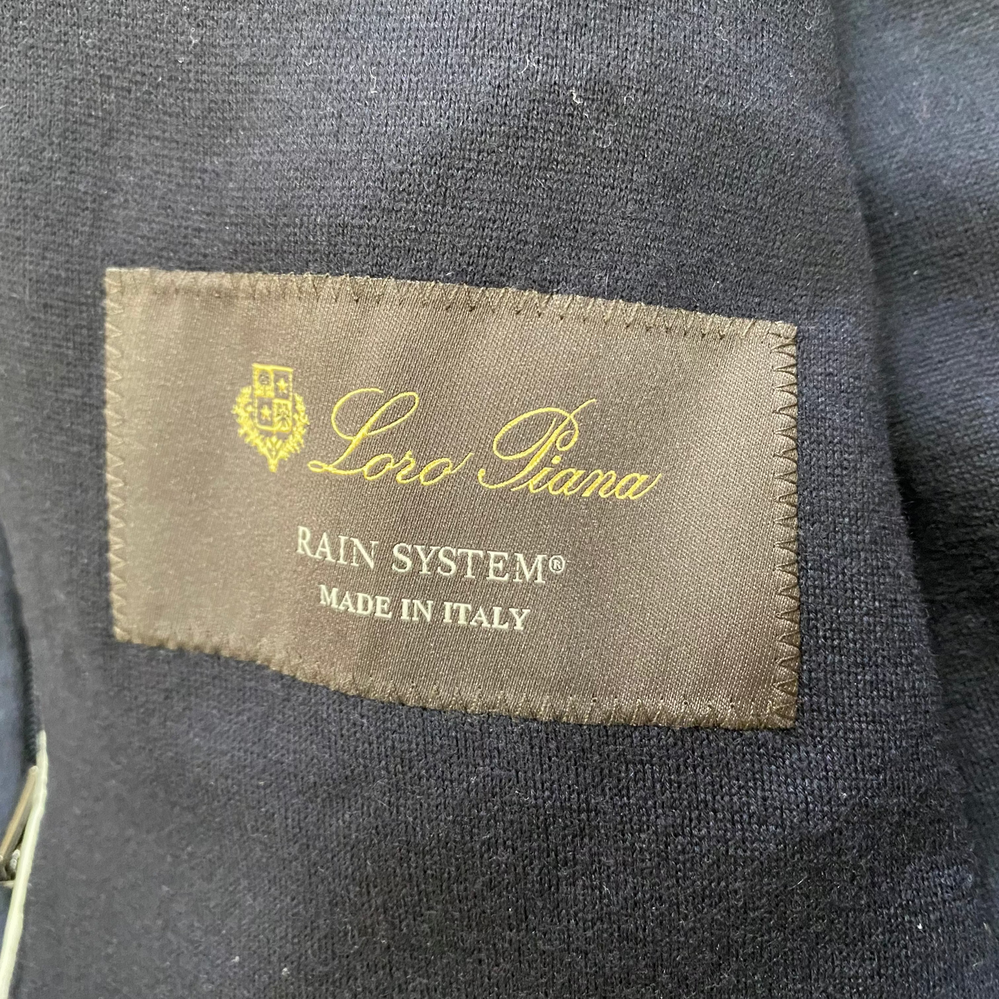 Loro Piana "University" Leather & Cashmere Varsity Bomber Jacket