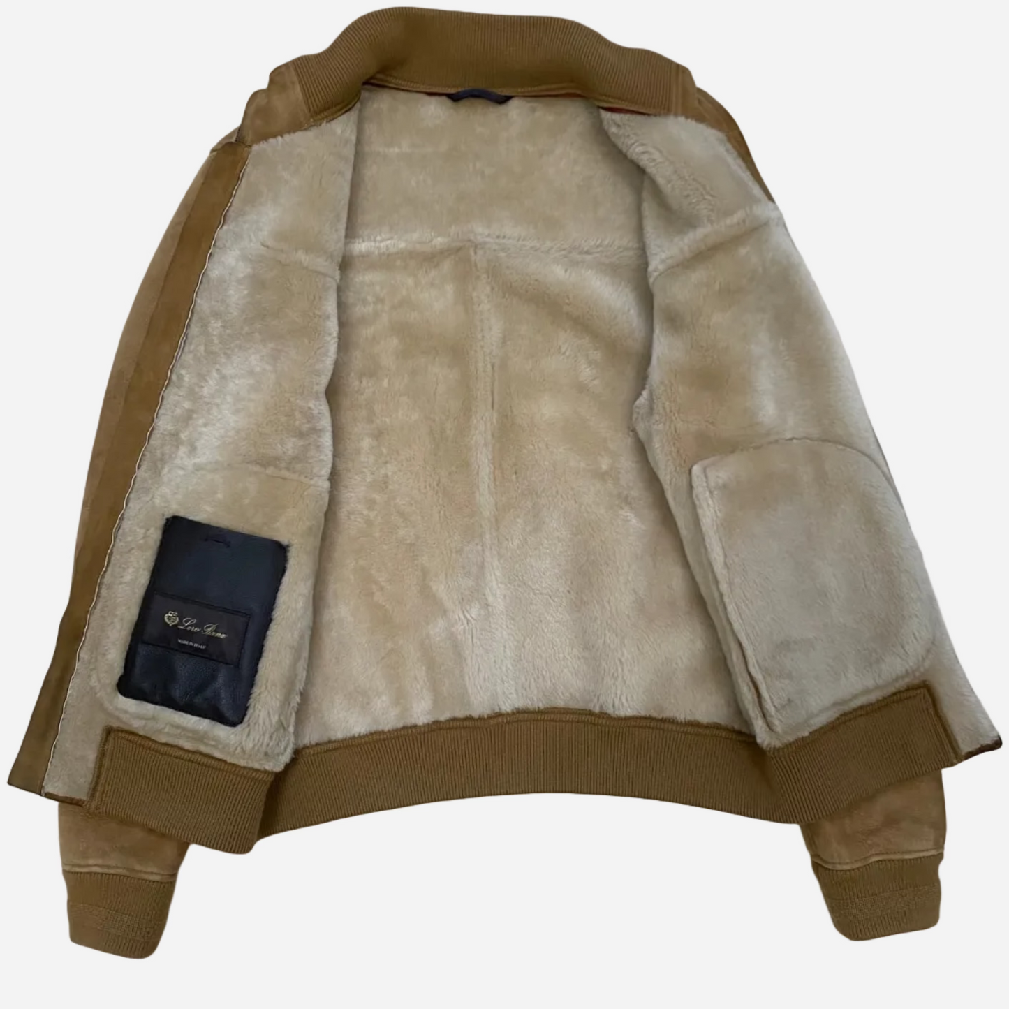 Loro Piana Shearling Bomber Jacket