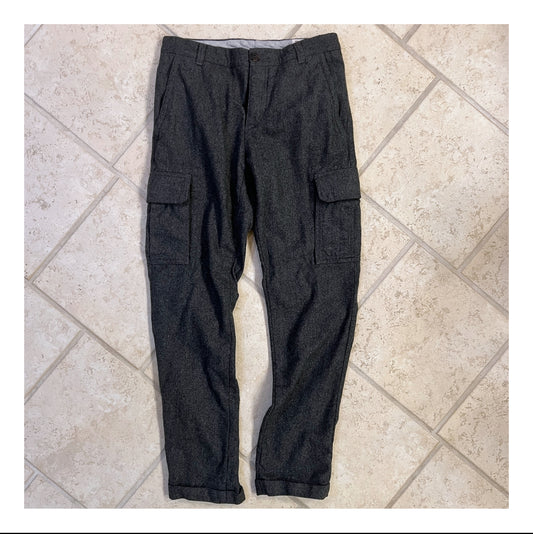 Brunello Cucinelli Wool Cargo Pants