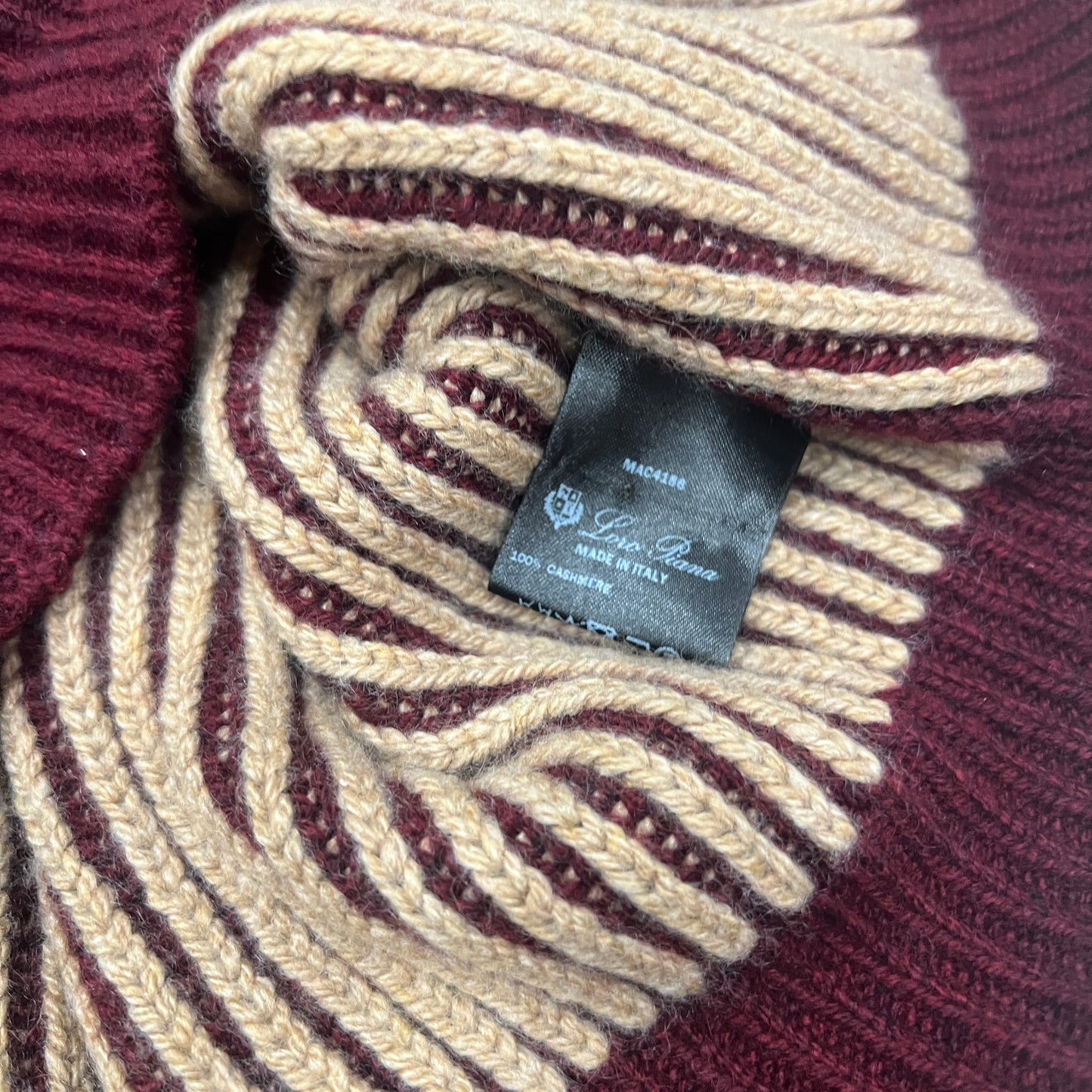 Loro Piana Ribbed Cashmere Crewneck Sweater