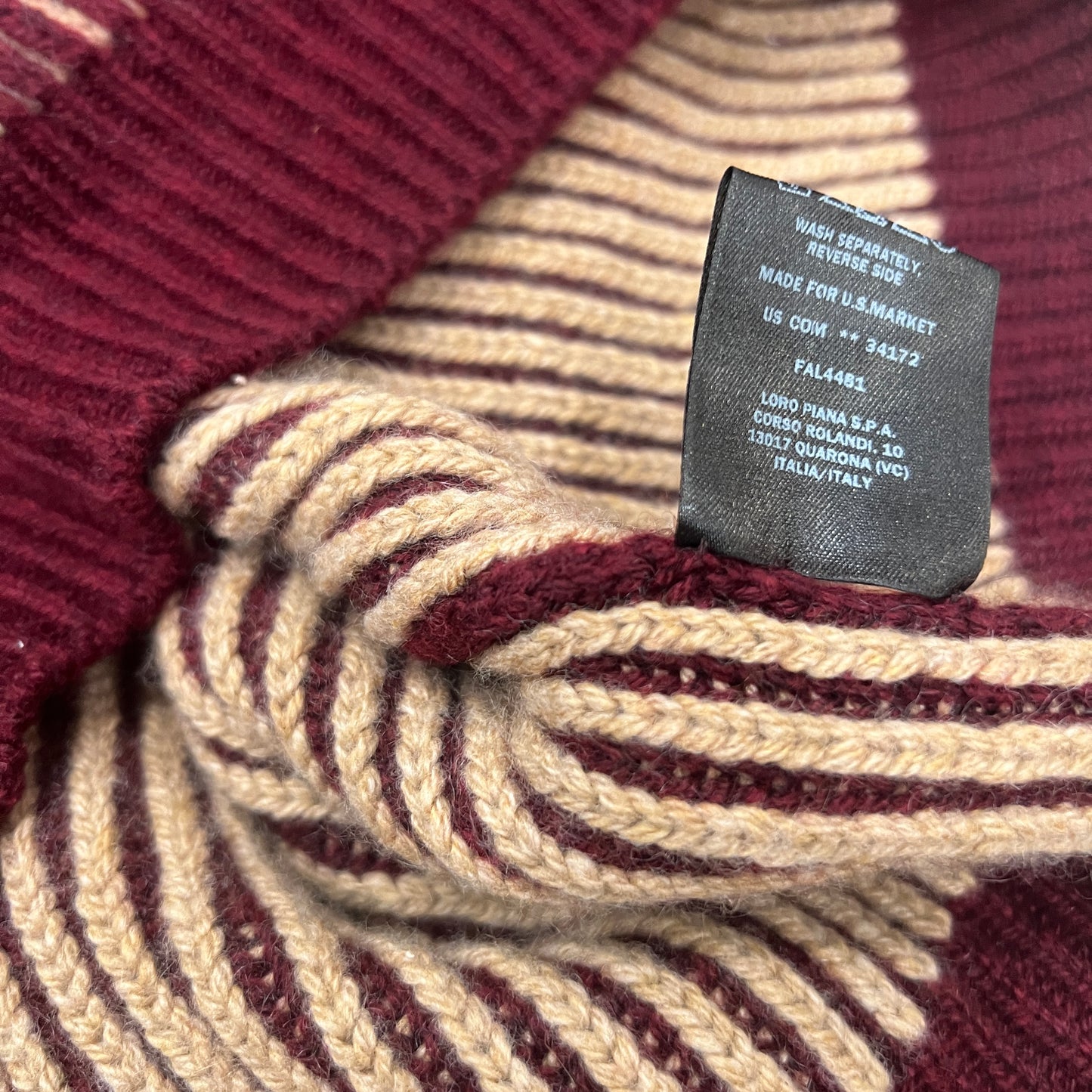 Loro Piana Ribbed Cashmere Crewneck Sweater