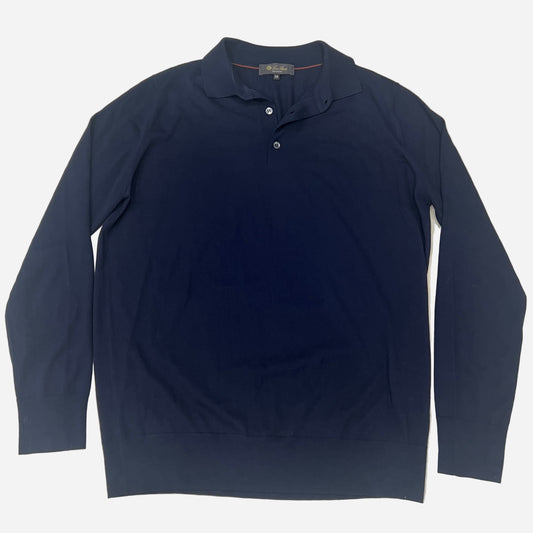 Loro Piana Virgin Wool Polo Shirt