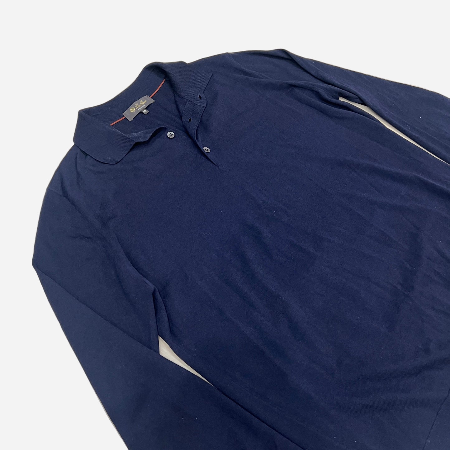 Loro Piana Virgin Wool Polo Shirt