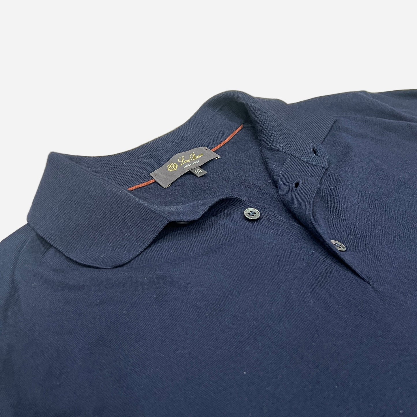 Loro Piana Virgin Wool Polo Shirt