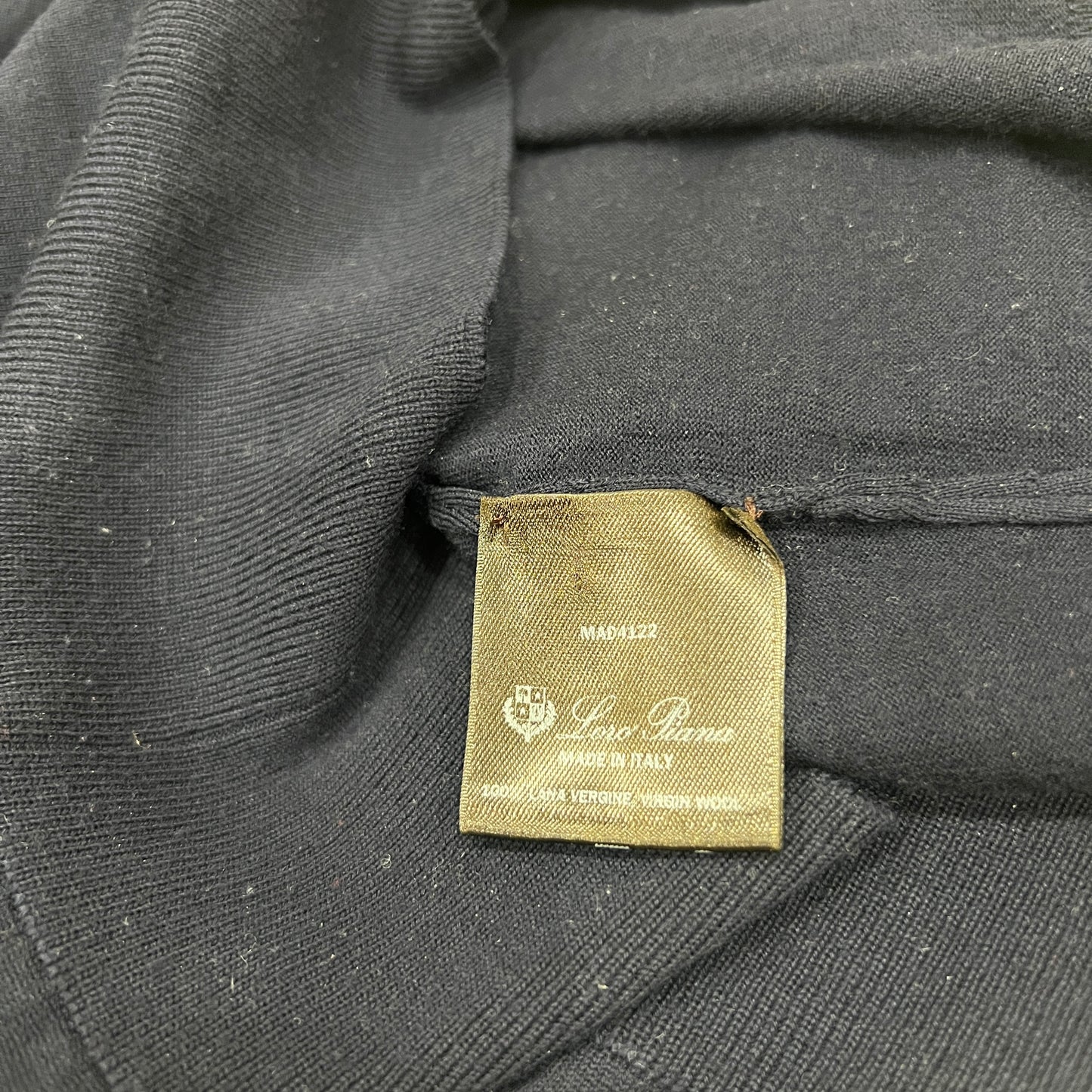 Loro Piana Virgin Wool Polo Shirt