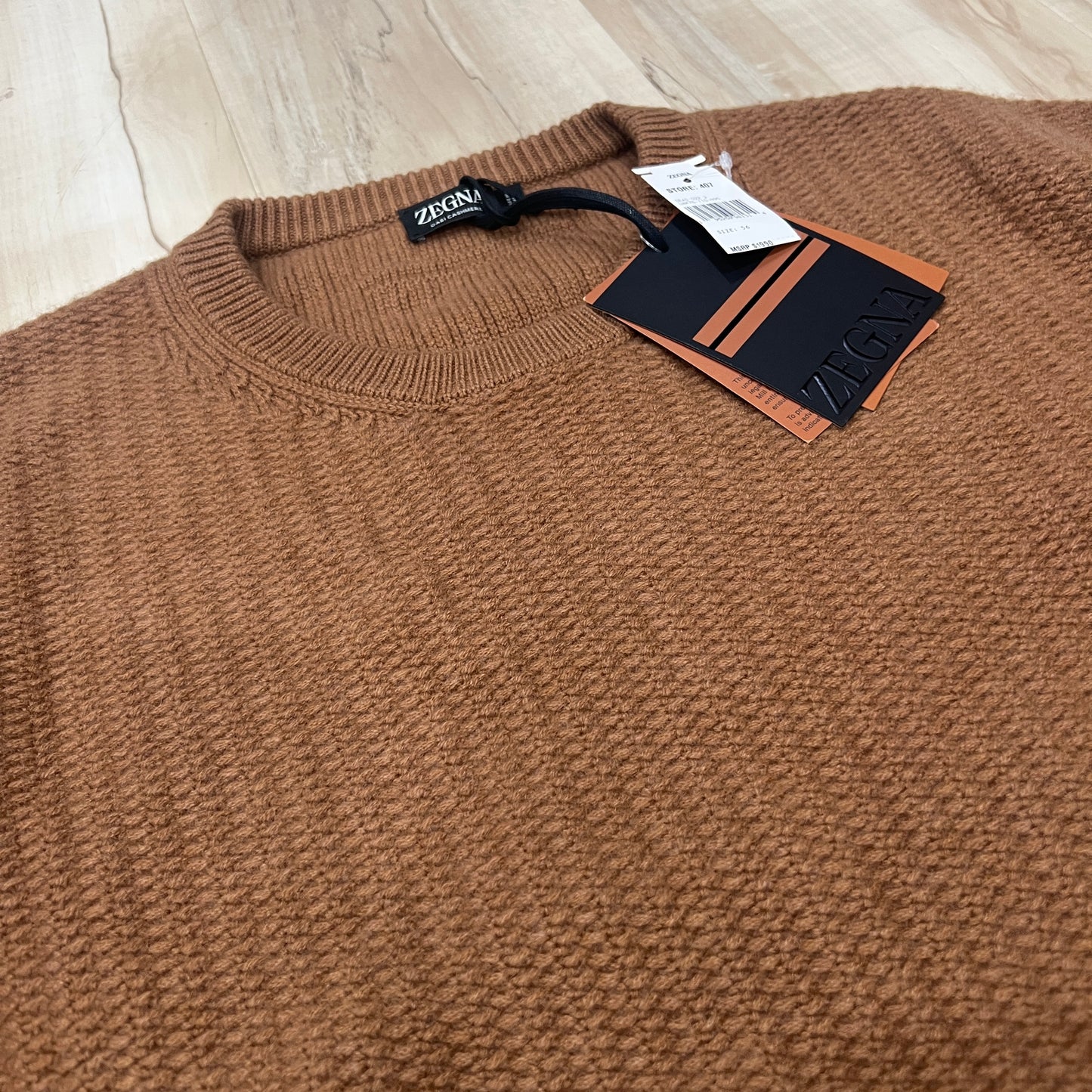 Zegna Oasi Cashmere Crewneck Sweater