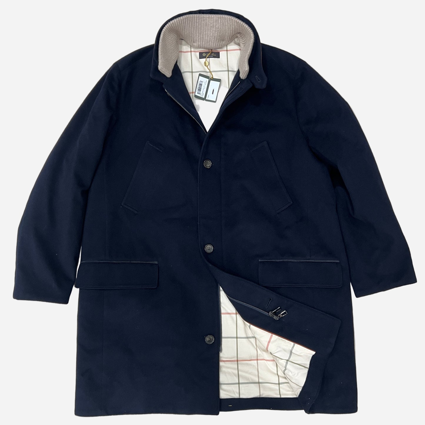 Loro Piana Cashmere Brooklands Coat (XL)