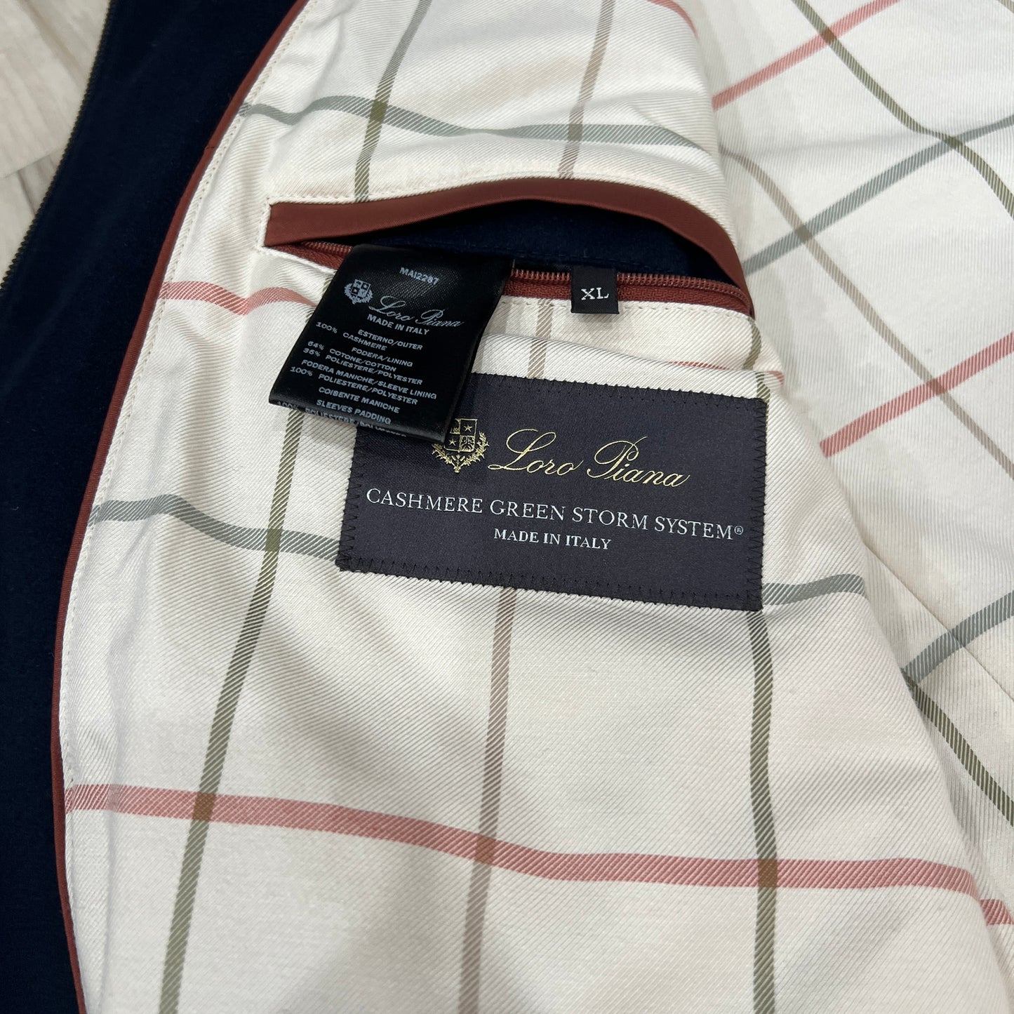 Loro Piana Cashmere Brooklands Coat (XL)