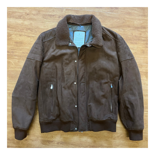 Brunello Cucinelli Shearling Bomber Jacket