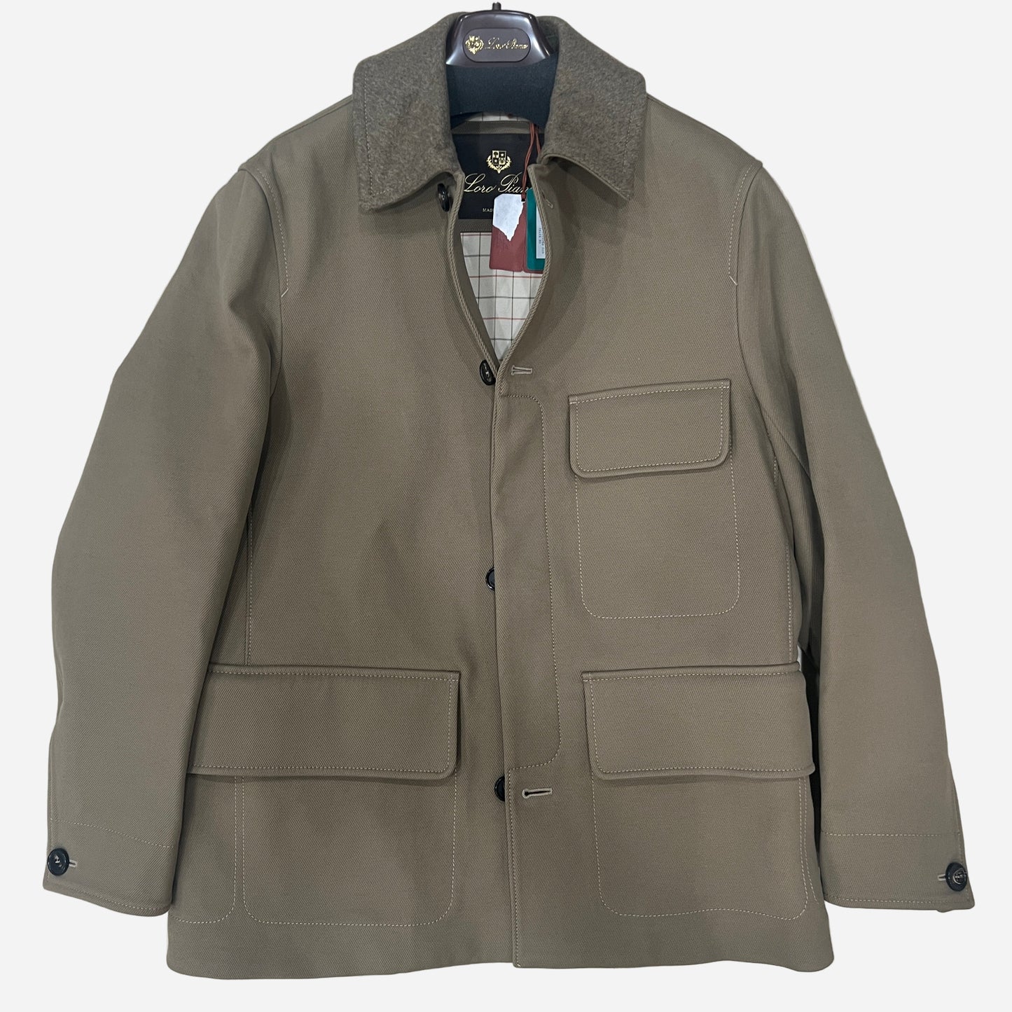 Loro Piana Caban Overcoat