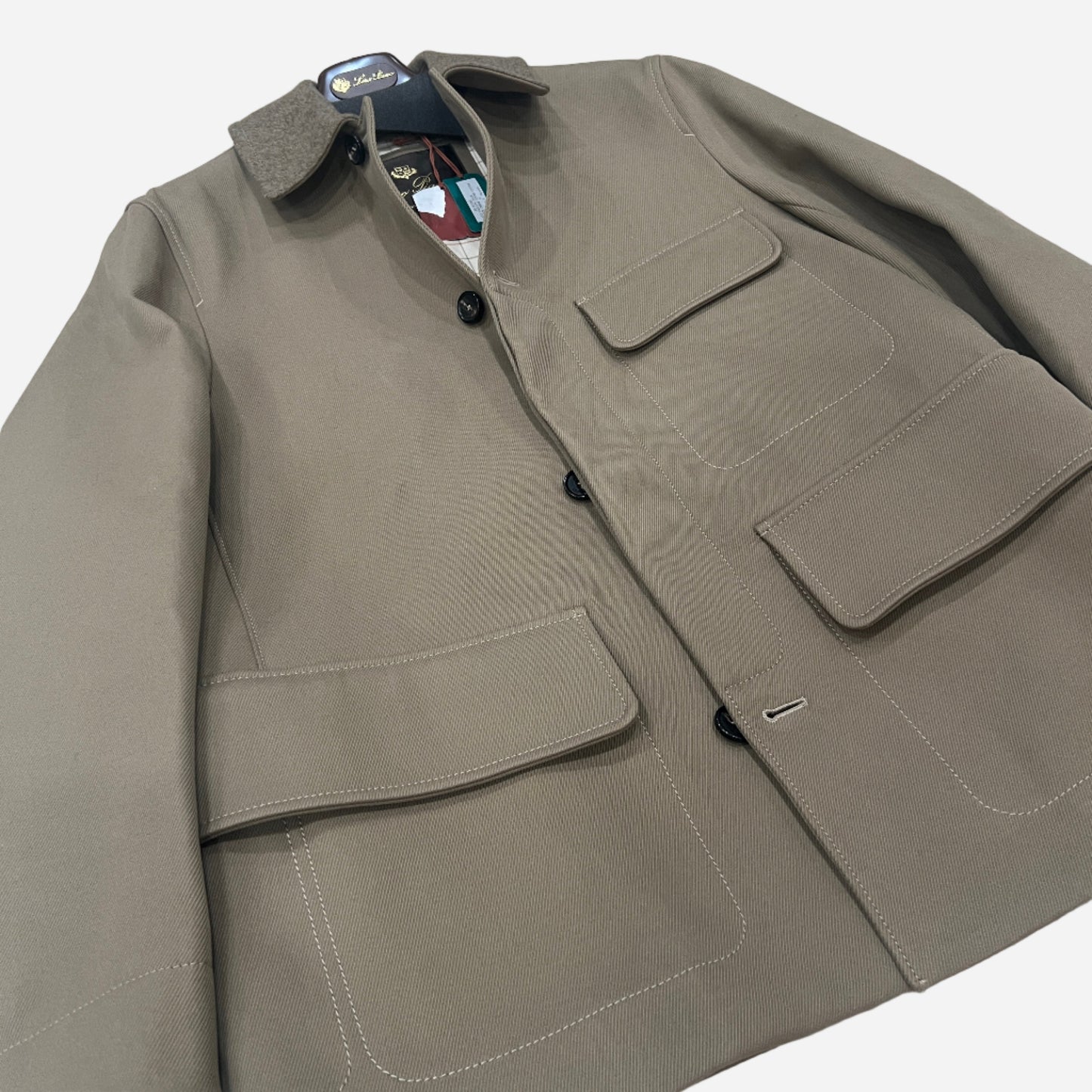 Loro Piana Caban Overcoat