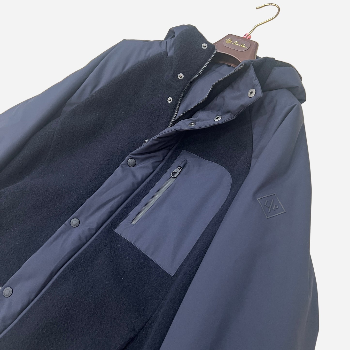 Loro Piana "Apo" Cashmere Paneled Puffer Jacket