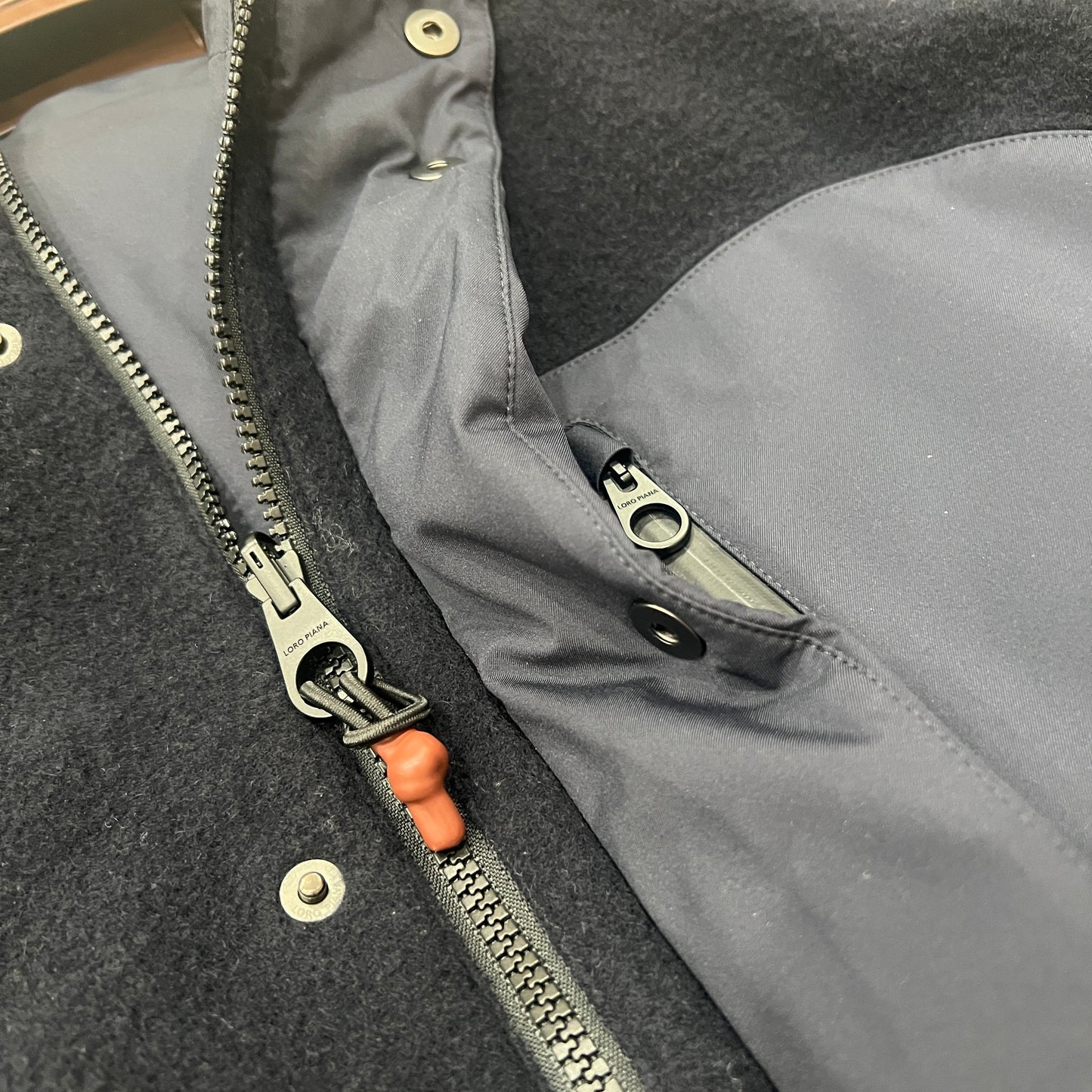 Loro Piana "Apo" Cashmere Paneled Puffer Jacket