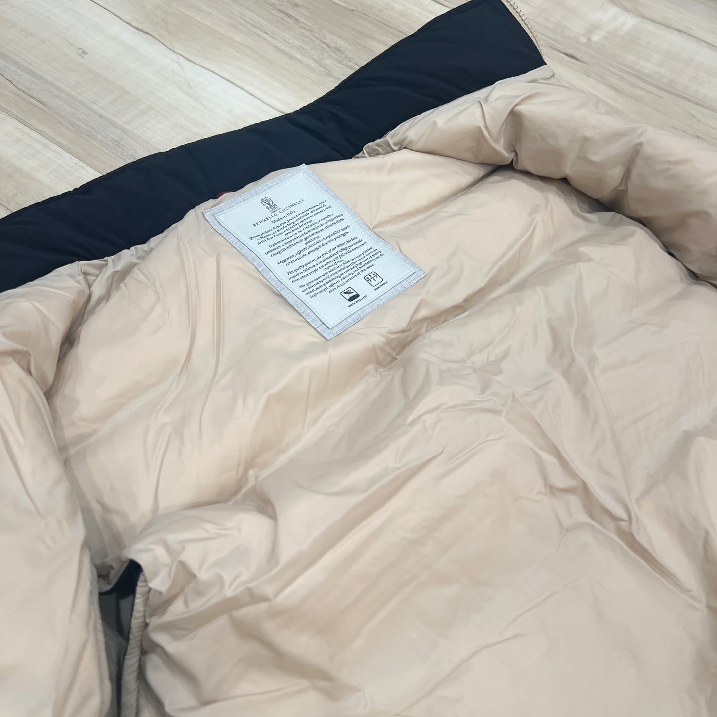 Brunello Cucinelli Padded Blue Vest