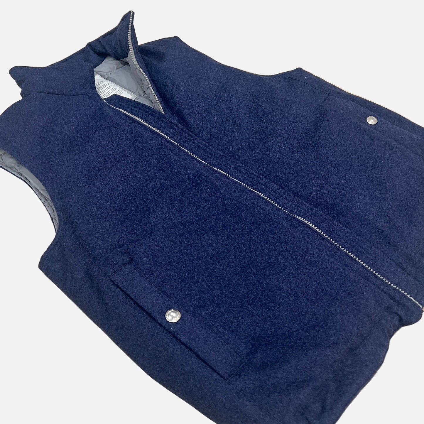 Brunello Cucinelli Wool Padded Down Vest