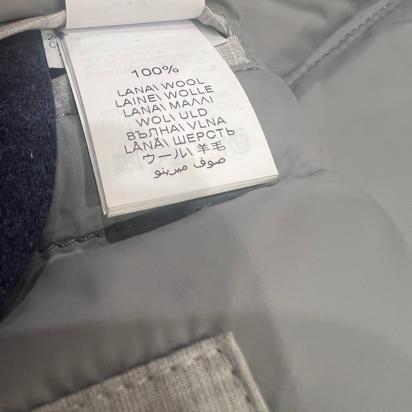 Brunello Cucinelli Wool Padded Down Vest