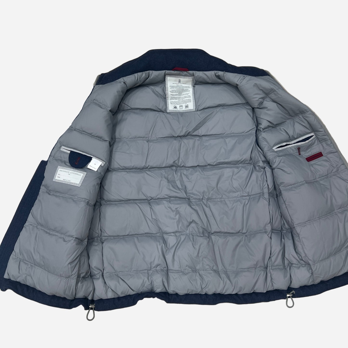 Brunello Cucinelli Wool Padded Down Vest