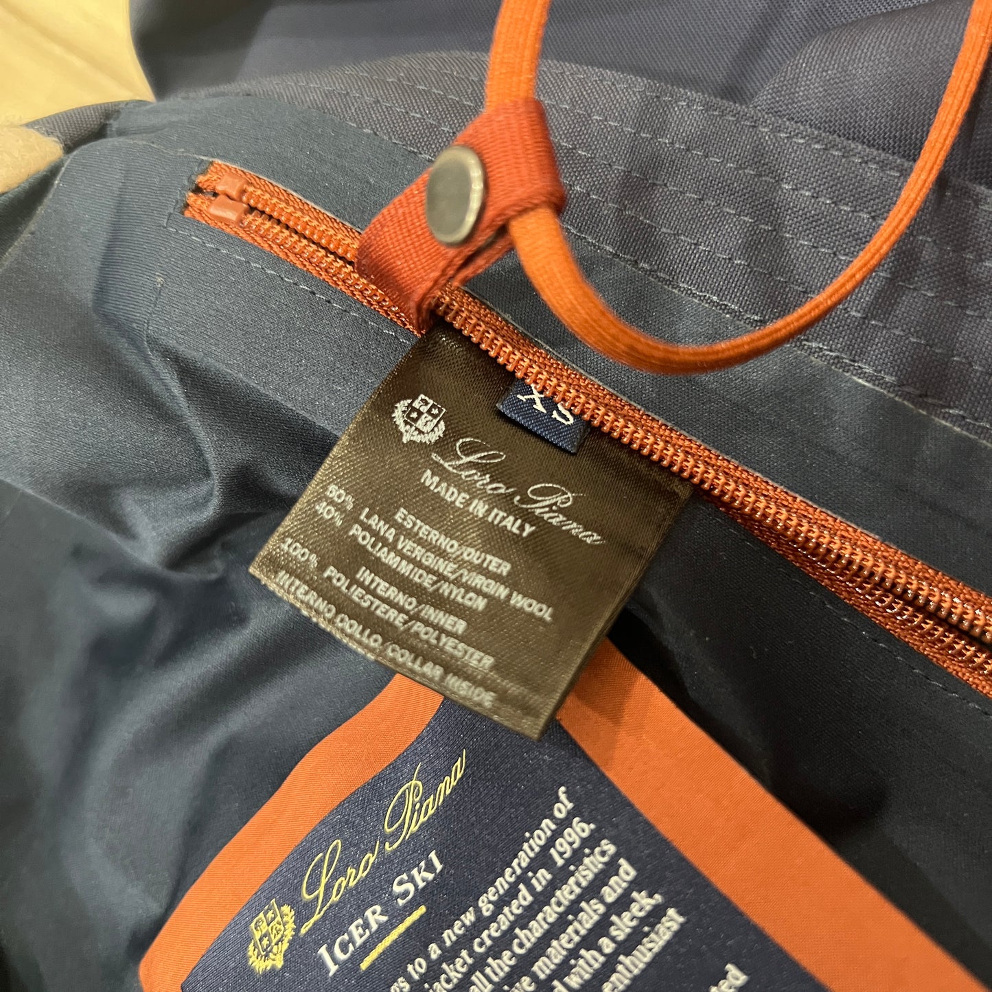 Loro Piana Icer Ski Anorak Jacket