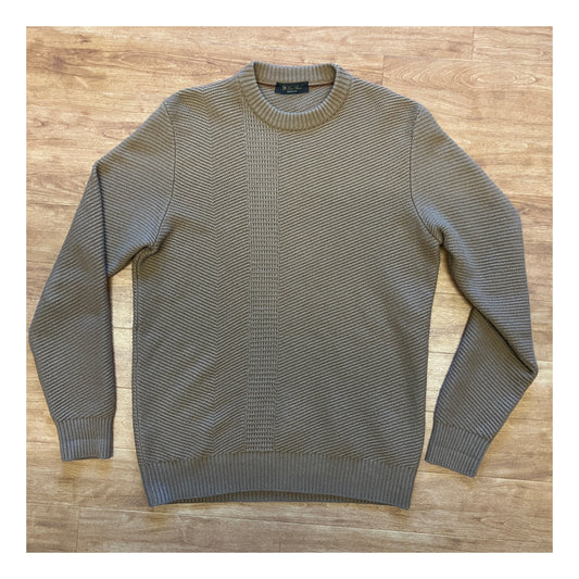 Loro Piana Ribbed Cashmere Crewneck Sweater