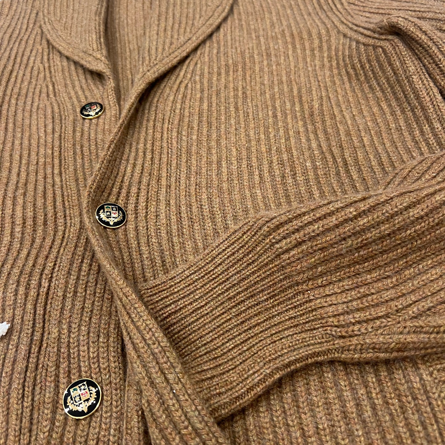 Loro Piana Fobello Baby Cashmere Cardigan w/enamel buttons
