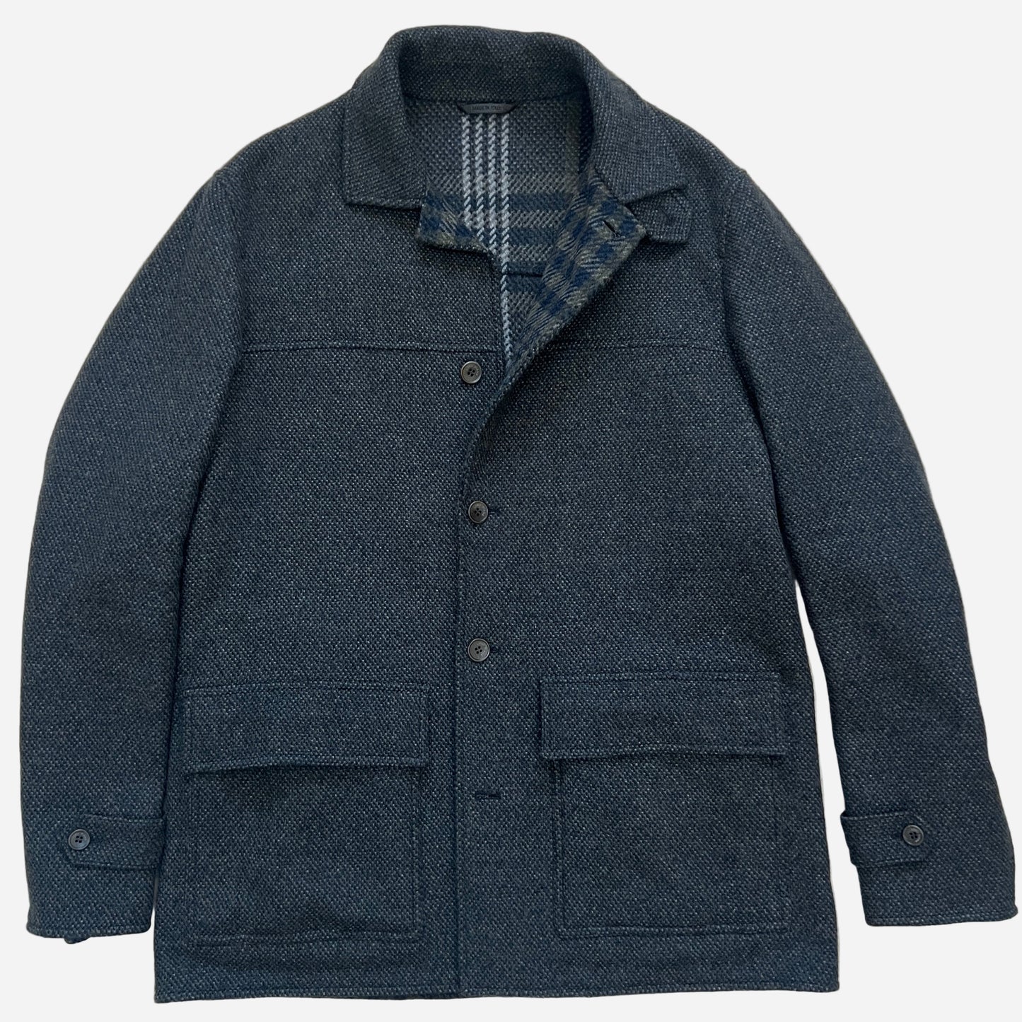 Loro Piana Cashmere Double Faced Caban Coat