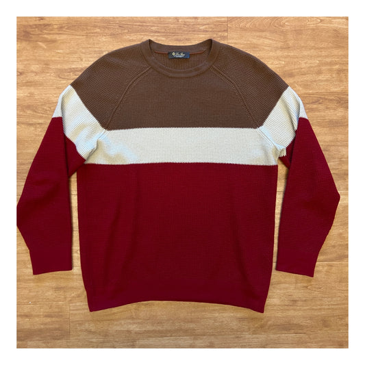 Loro Piana Baby Cashmere Honeycomb Knit Sweater