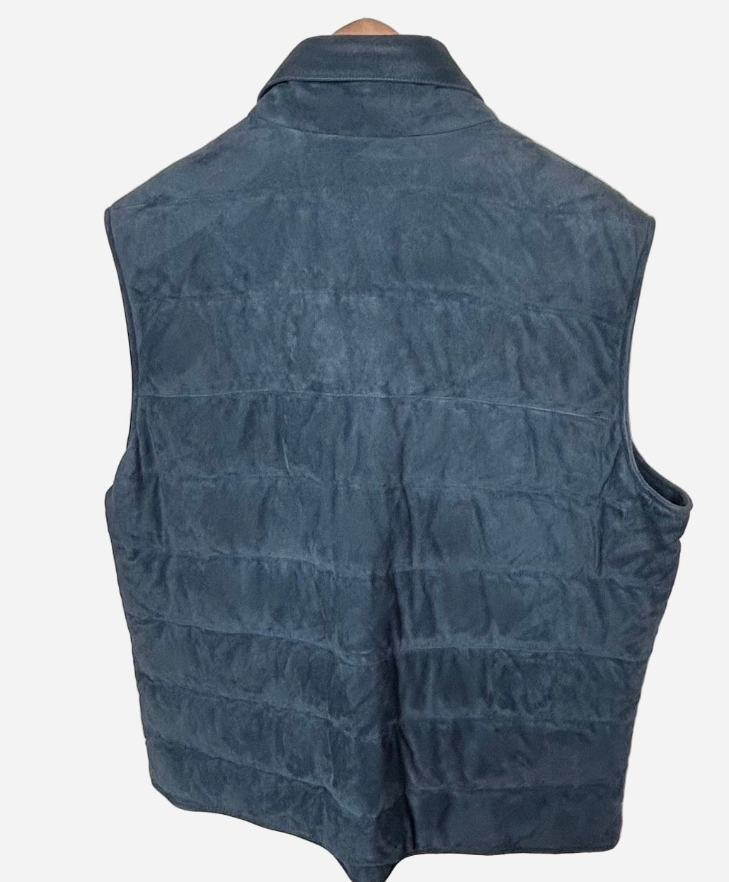 Loro Piana Suede Padded Vest (56)